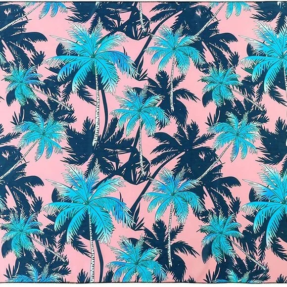 Womens Swimwear Chiffon Printed Cover up Beach - Picture 2 of 5